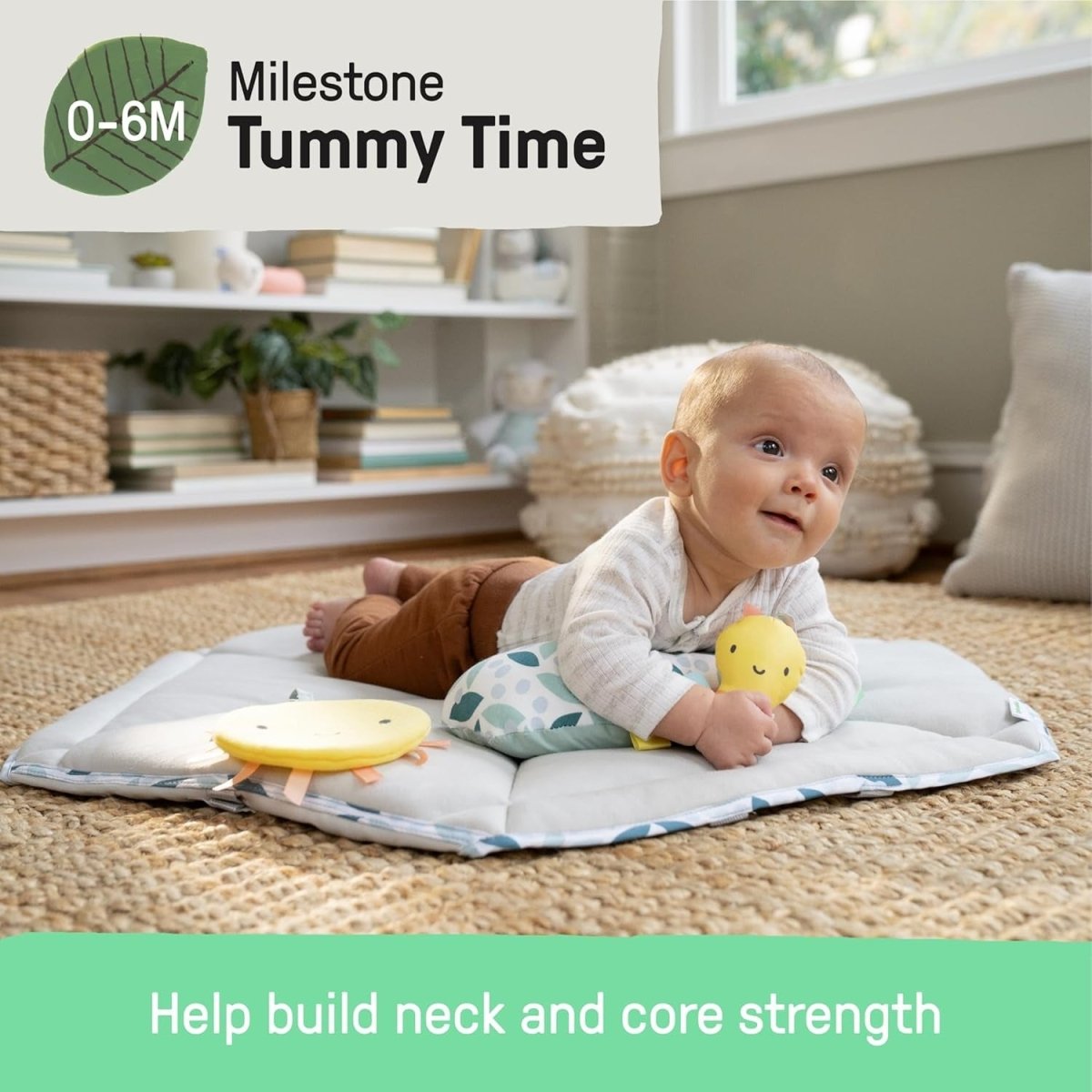 Tummy to Toes 6 in 1 Milestone Center | Activity Toy | Ingenuity for Mamas & Papas LB - Activity & Sensory Toys