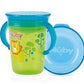 Twin handle 360° Wonder Cup with Print 240ml 6m+ | Cup | Nuby for Mamas & Papas LB - 6hr