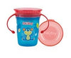 Twin handle 360° Wonder Cup with Print 240ml 6m+ | Cup | Nuby for Mamas & Papas LB - 6hr