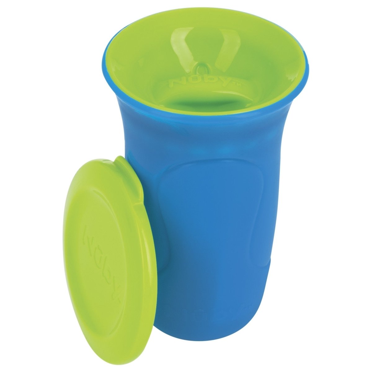 Two - Piece 360° Cup 6m+ Blue | Cup | Nuby for Mamas & Papas LB - 6hr