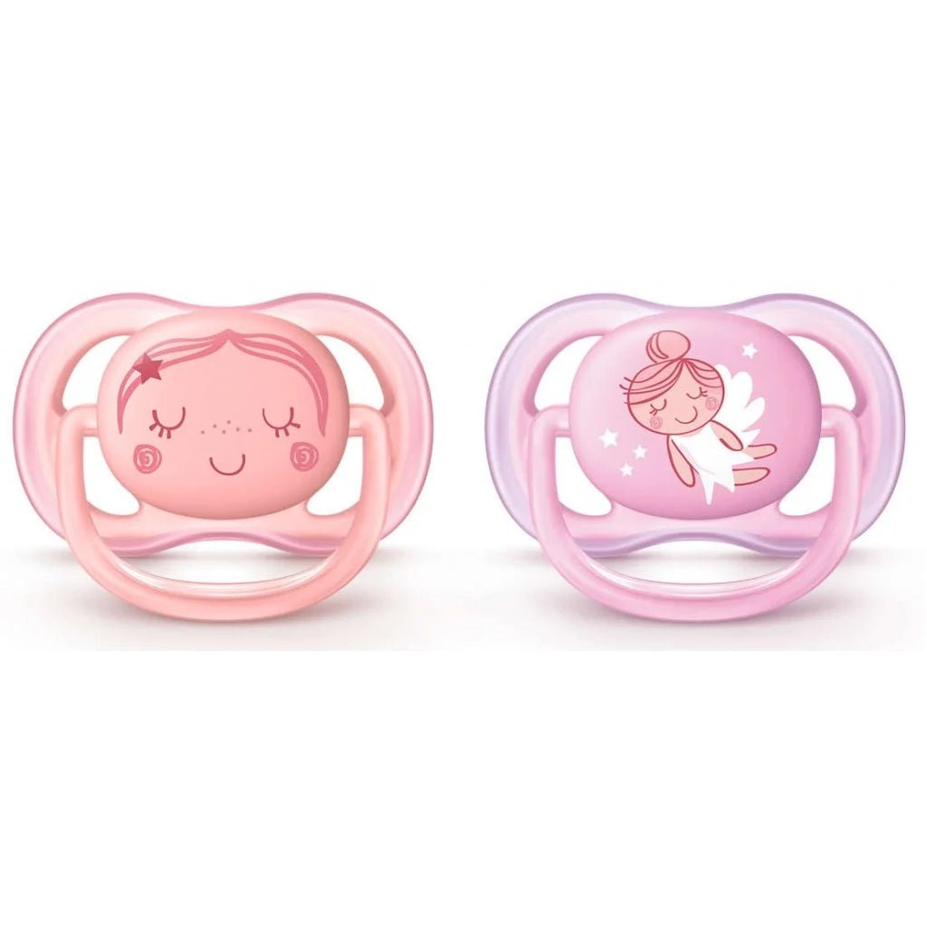 Ultra Air Design Baby Soother (0 - 6m) - Blue - Assorted | Baby Bottle | Avent for Mamas & Papas LB - Bottle Feeding