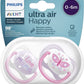 Ultra Air Pacifier 0 - 6 Pink - Purple | Pacifier | Avent for Mamas & Papas LB - 6hr