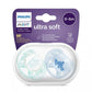Ultra Soft Soother 0 - 6m Pack of 2 | Pacifier | Avent for Mamas & Papas LB - 6hr