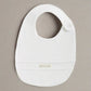 Velour Bib - White | Bib | Mamas & Papas for Mamas & Papas LB - Bibs & Muslins