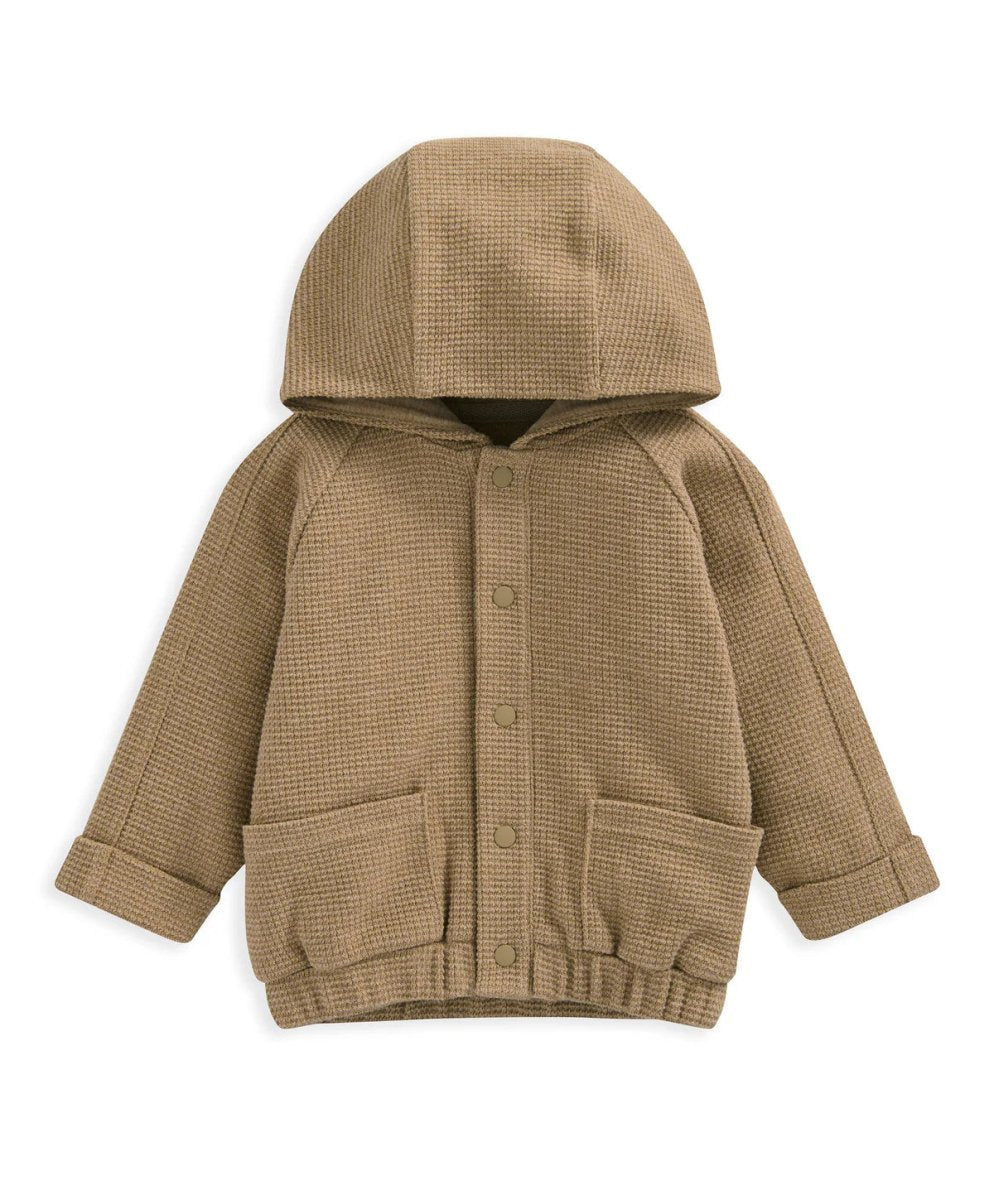 Waffle Bomber Hoodie | Top | Mamas & Papas for Mamas & Papas LB - 6hr
