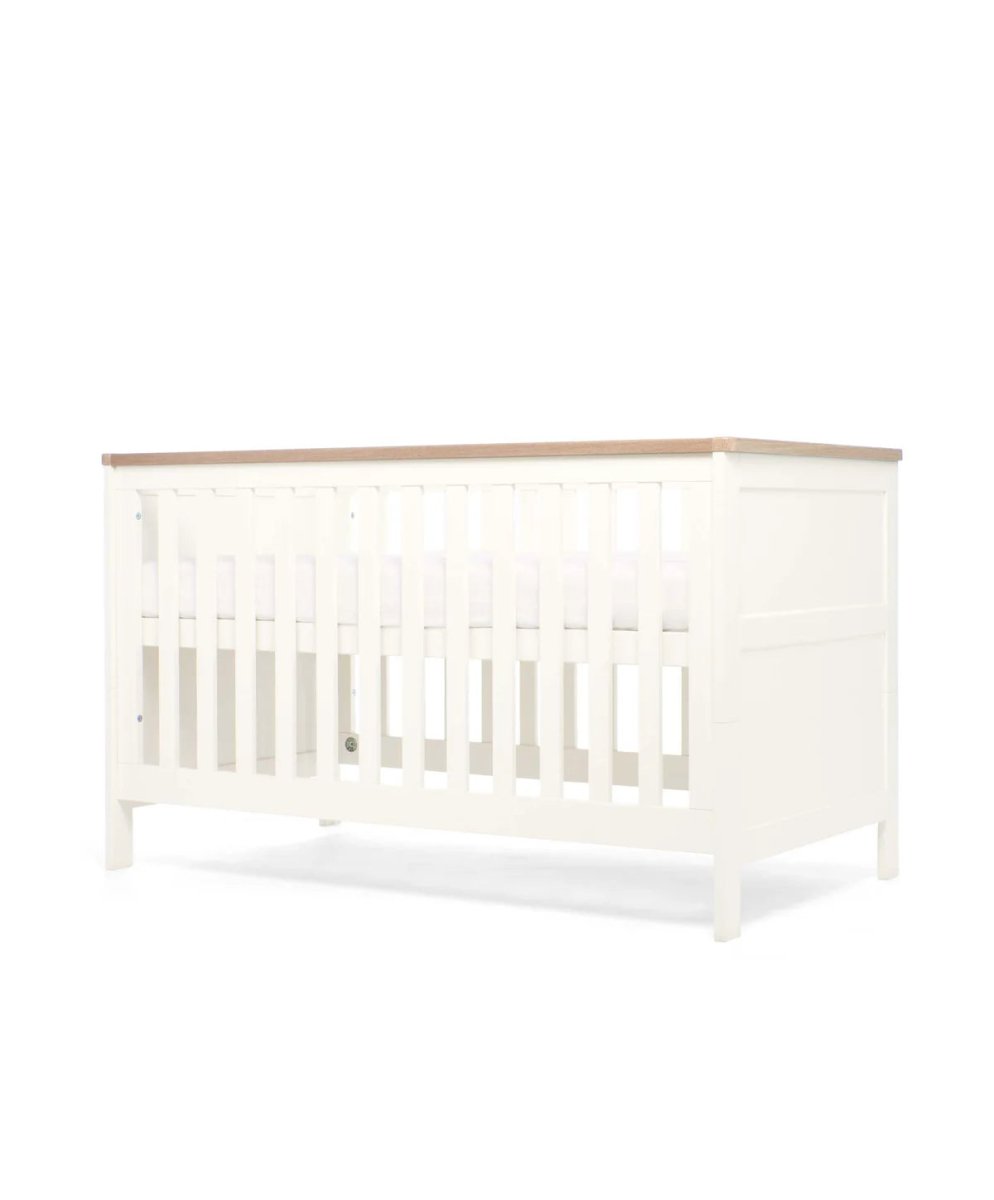 Wedmore Cotbed - White/Natural | Cot | Mamas & Papas for Mamas & Papas LB - Cots & Cotbeds