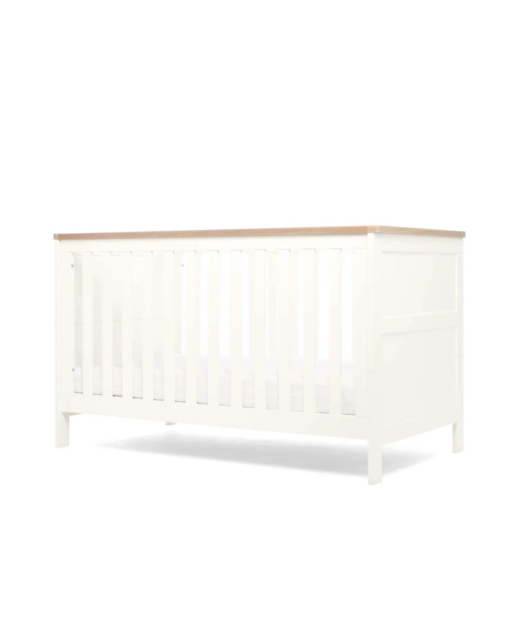 Wedmore Cotbed - White/Natural | Cot | Mamas & Papas for Mamas & Papas LB - Cots & Cotbeds