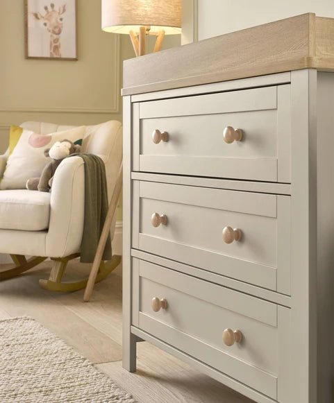 Wedmore Dresser Changer - Pebble Grey | Dresser | Mamas & Papas for Mamas & Papas LB - Dressers & Changers