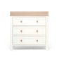 Wedmore Nursery Dresser Changer - White/Natural | Dresser | Mamas & Papas for Mamas & Papas LB - Dressers & changers