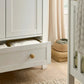 Wedmore Nursery Wardrobe - White/Natural | Wardrobe | Mamas & Papas for Mamas & Papas LB - Furniture & Nursery