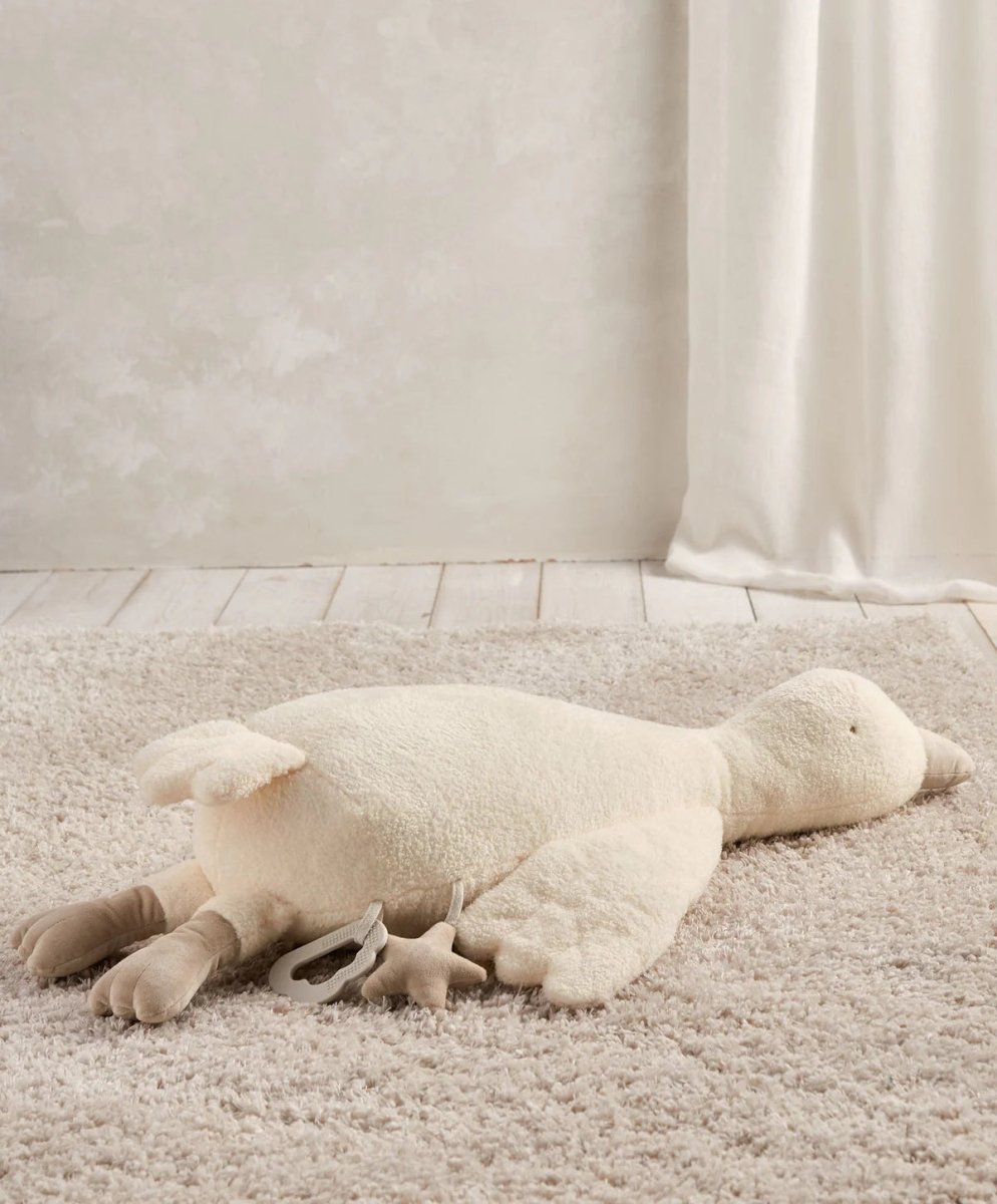 Welcome to the World Duckling Tummy Time Duck | Tummy Time Mat | Mamas & Papas for Mamas & Papas LB - 6hr