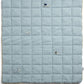 Welcome To The World Quilt Bedding Cotbed - Blue | Nursery Bedding | Mamas & Papas for Mamas & Papas LB - 6hr