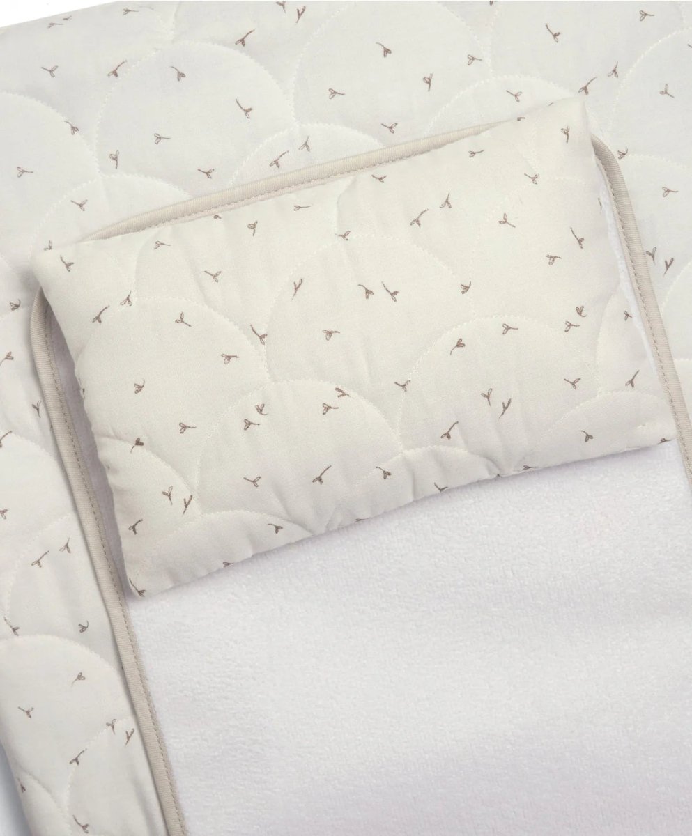 Welcome to the World Seedling Luxury Changing Mattress - Natural | Changing Mat | Mamas & Papas for Mamas & Papas LB - Baby Changing & Hygiene