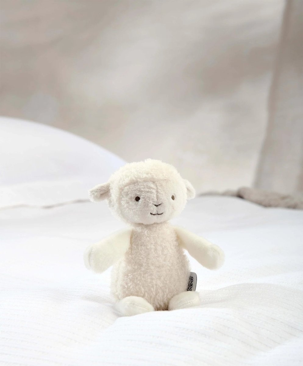 Welcome to the World Soft Toy - Lamb Beanie | Soft Toy | Mamas & Papas for Mamas & Papas LB - 6hr