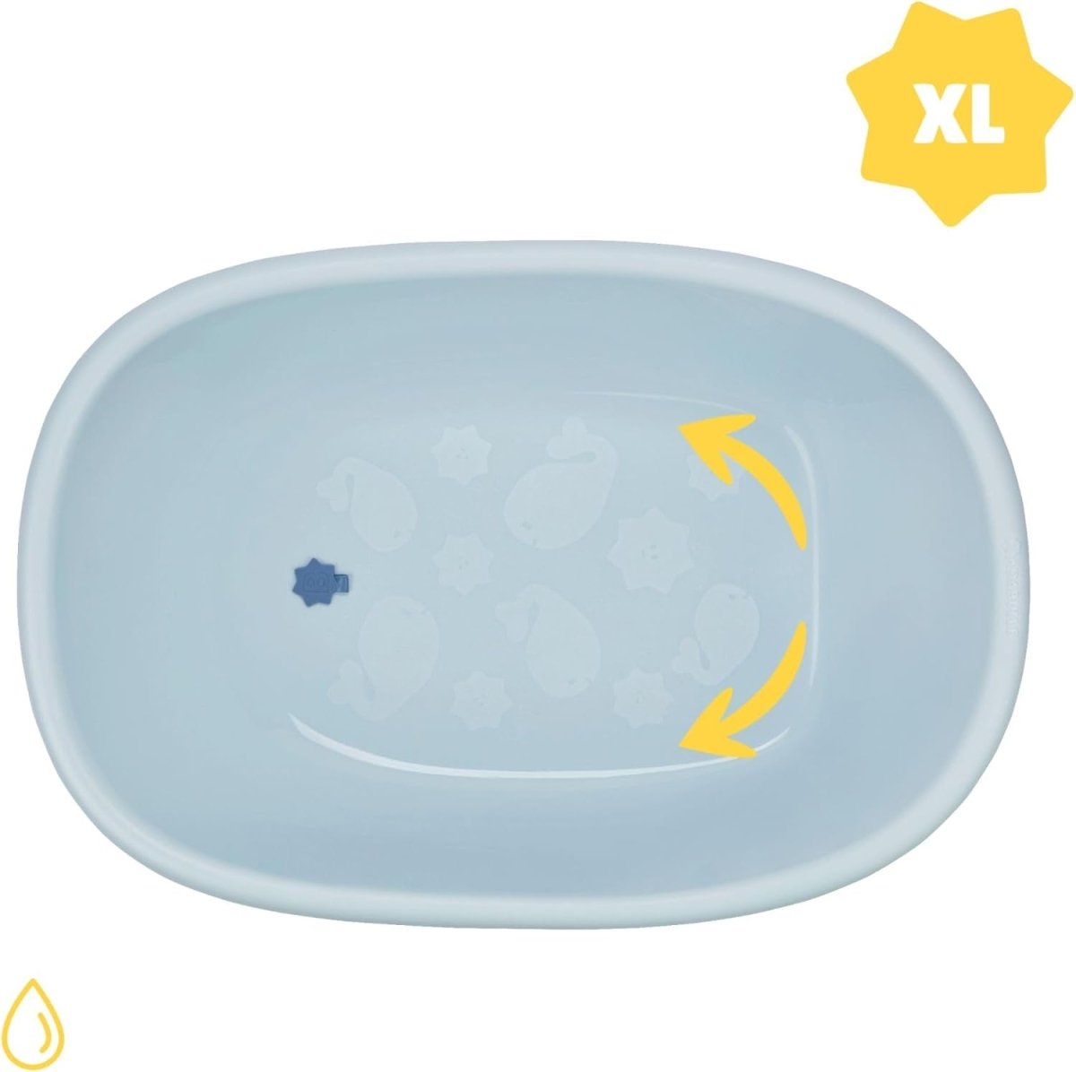 Whale Baby & Toddler Bath Tub | Bathtub | Badabulle for Mamas & Papas LB - Bath Tubs