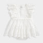 White Lace Frill Romper | Romper | Mamas & Papas for Mamas & Papas LB - 6hr