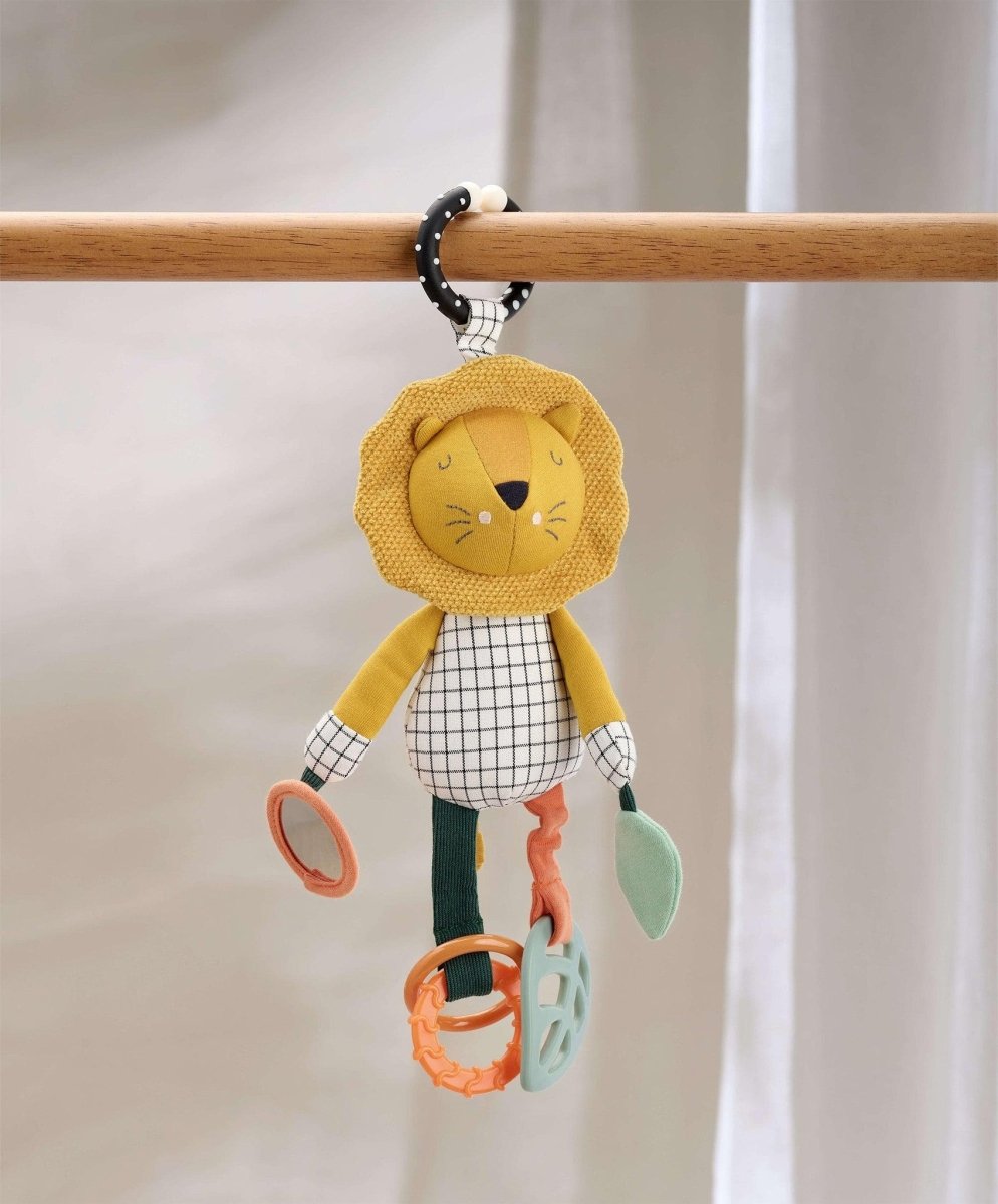 Wildly Adventures Educational Toy - Jangly Lion | Sensory Toy | Mamas & Papas for Mamas & Papas LB - 6hr