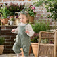Woven Dungarees & Headband - Green | Dungaree | Mamas & Papas for Mamas & Papas LB - 6hr