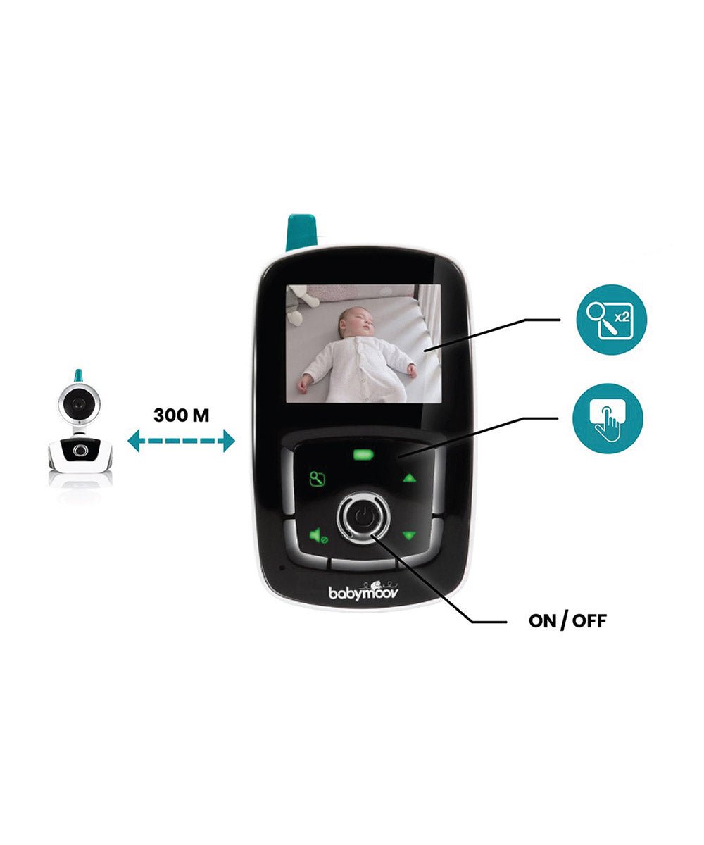 YOO Care Video Baby Monitor | Baby Monitor | Babymoov for Mamas & Papas LB - Baby Monitors