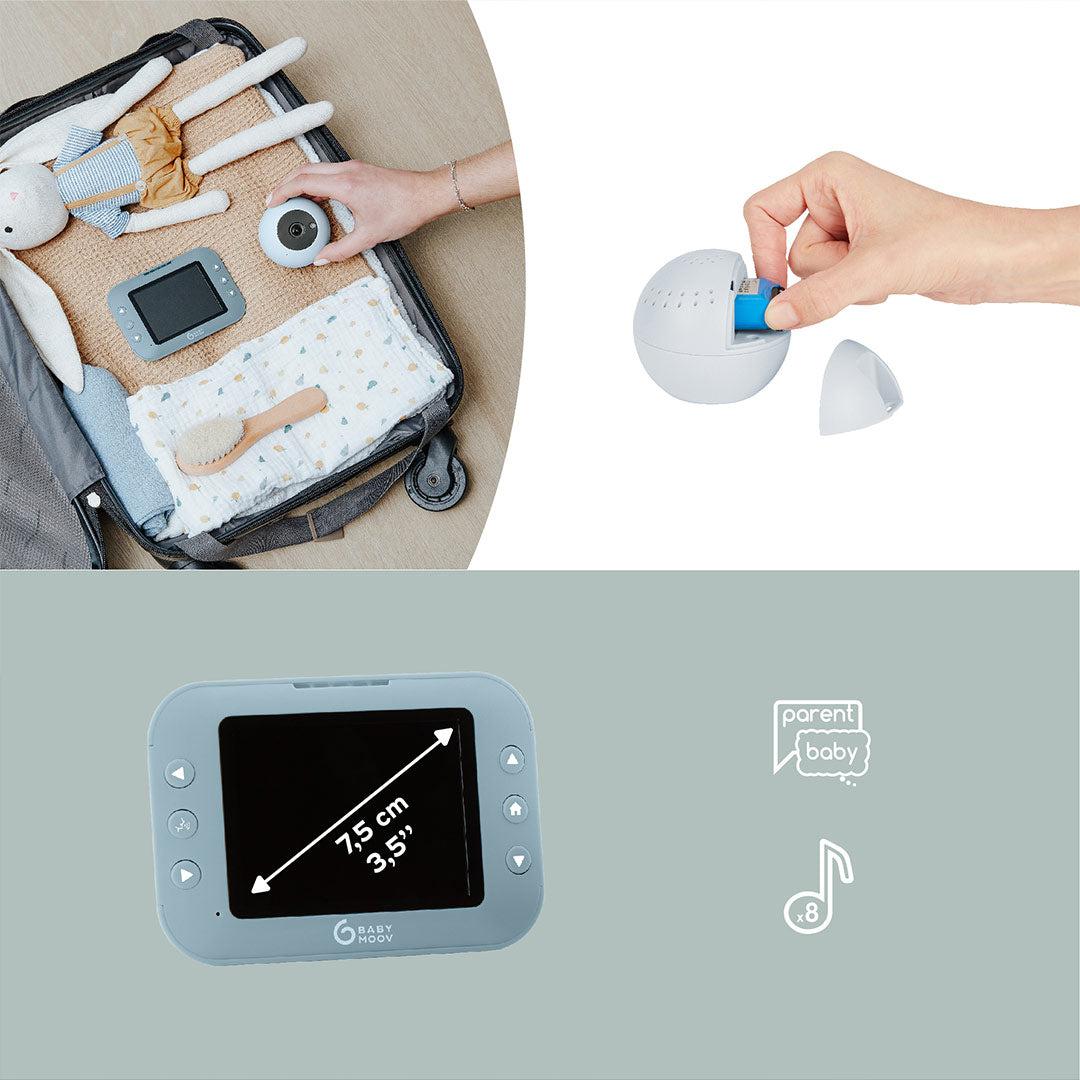 YOO Roll Video Monitor | Baby Monitor | Babymoov for Mamas & Papas LB - Baby Monitors