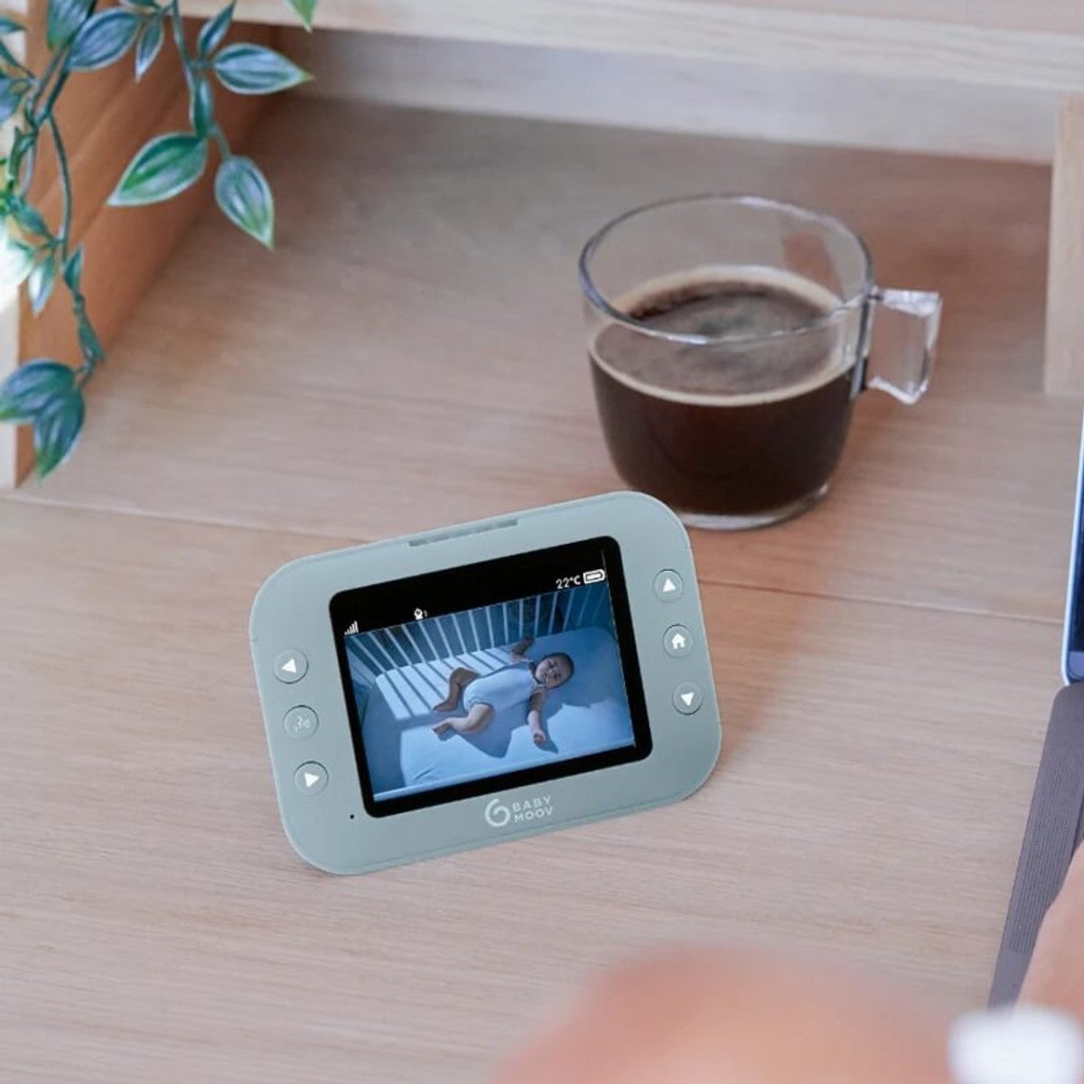 YOO Roll Video Monitor | Baby Monitor | Babymoov for Mamas & Papas LB - Baby Monitors