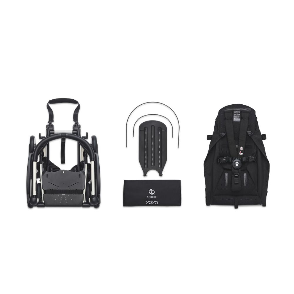 Yoyo³ Frame - Black | Frame | Stokke for Mamas & Papas LB - Baby Gear