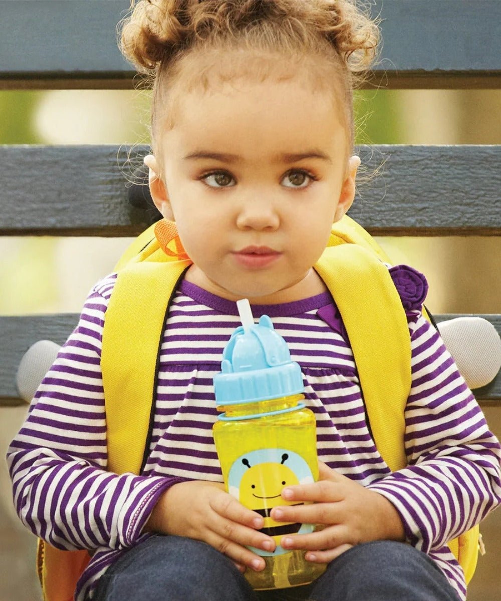 Zoo Straw Bottle Bee | Bottle | Skip Hop for Mamas & Papas LB - category