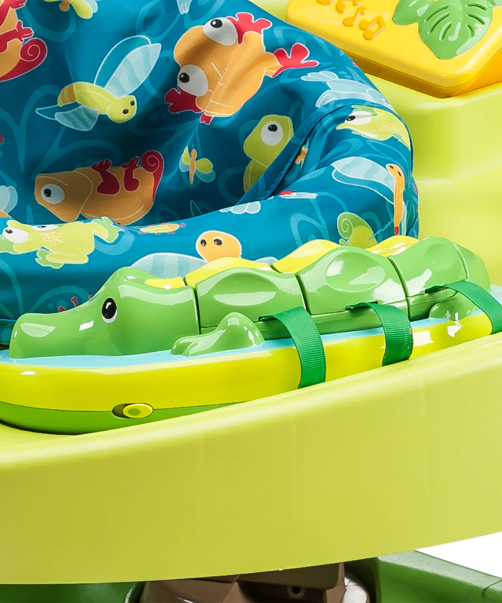 Evenflo Amazon Triple Fun Bouncing Activity Saucer | Mamas & Papas, Babies, Nursing, Activity Toy