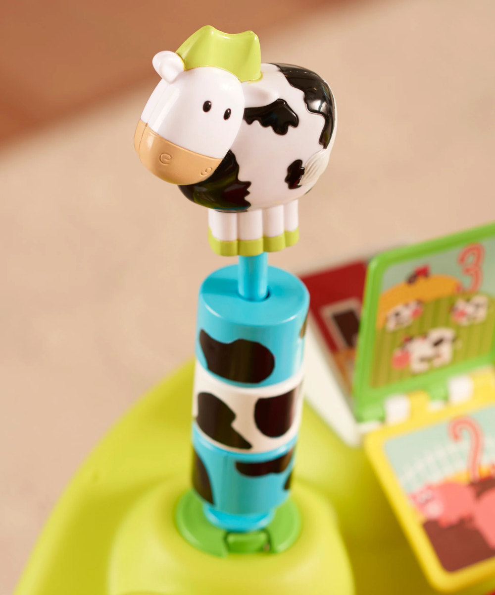 Evenflo Playful Pastures Bouncing Activity Saucer | Mamas & Papas, Babies, Nursing, Activity Toy