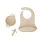 Babymoov Silicone Bowl, Spoon & Bib Weaning 3pcs Set | Mamas & Papas, Babies, Nursing, Feeding Set