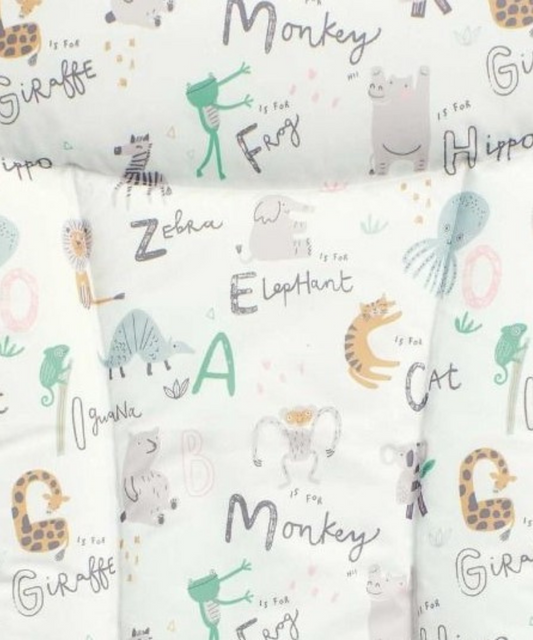 Mamas & Papas Changing Mattress - Animal Alphabet | Mamas & Papas, Babies, Nursing, Changing Pad