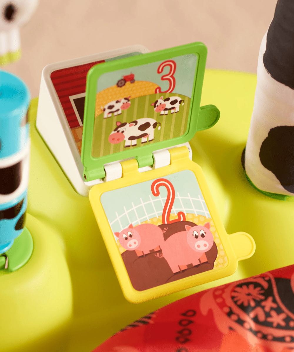 Playful Pastures Bouncing Activity Saucer | Activity Toy | Evenflo for Mamas & Papas LB - Activity & Sensory Toys