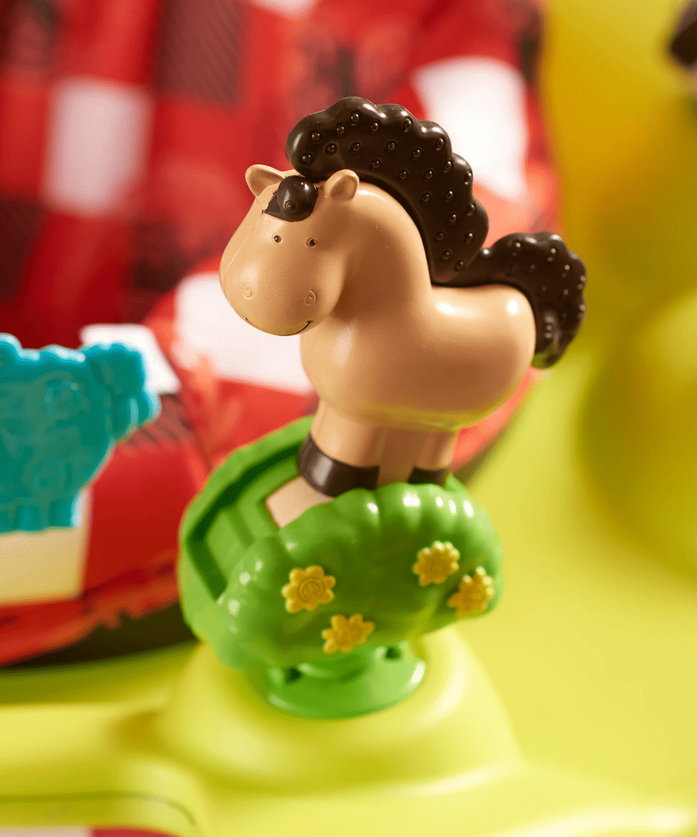 Playful Pastures Bouncing Activity Saucer | Activity Toy | Evenflo for Mamas & Papas LB - Activity & Sensory Toys