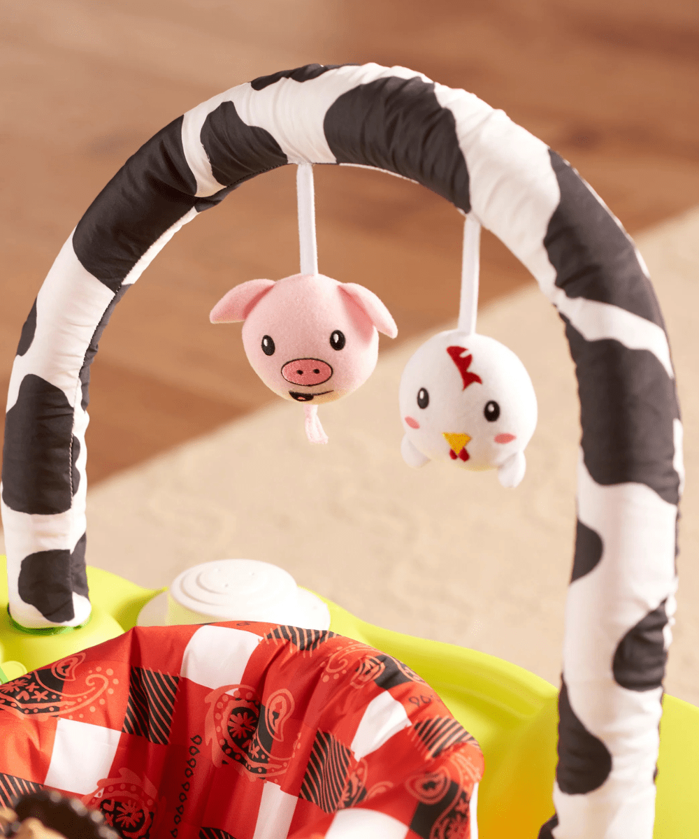 Playful Pastures Bouncing Activity Saucer | Activity Toy | Evenflo for Mamas & Papas LB - Activity & Sensory Toys