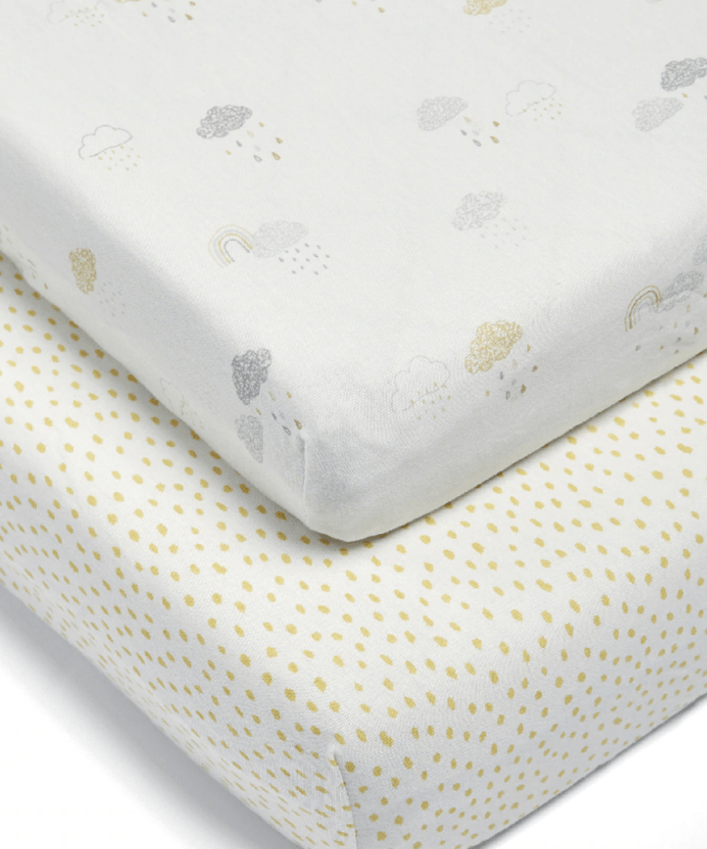 Set of 2 Sheets 70x140 | Sheet | Mamas & Papas for Mamas & Papas LB - Baby Changing & Hygiene